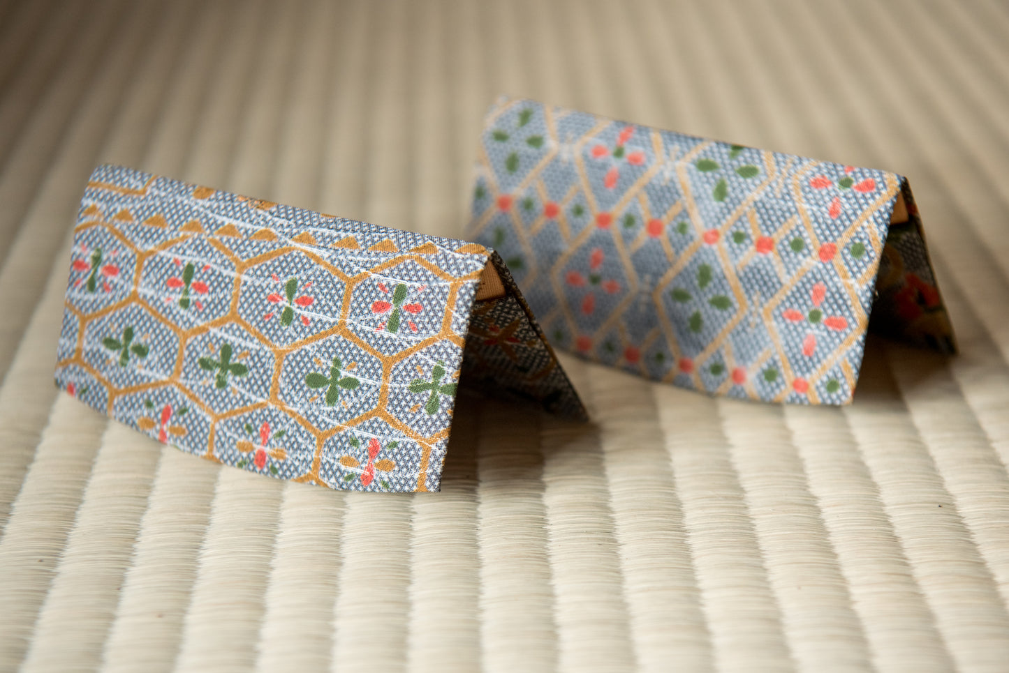 Vintage Japanese Fabric Wallets, set of 2