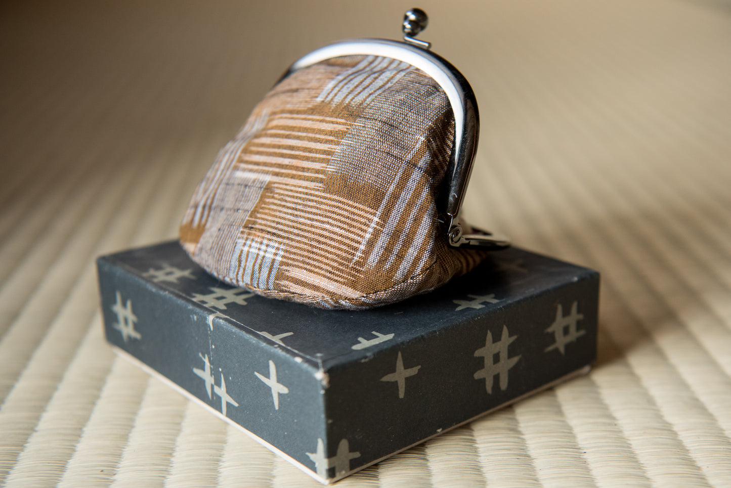 Vintage Japanese Coin Purse, excellent condition (in box)