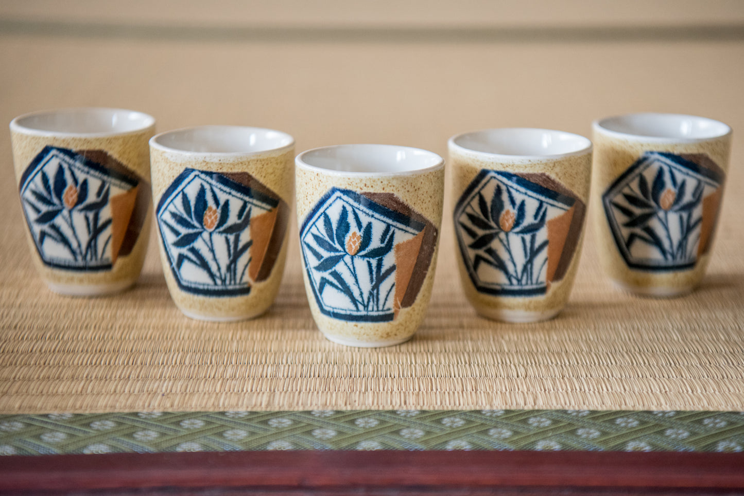 Vintage 17-piece Ceramic Tea & Sake Set