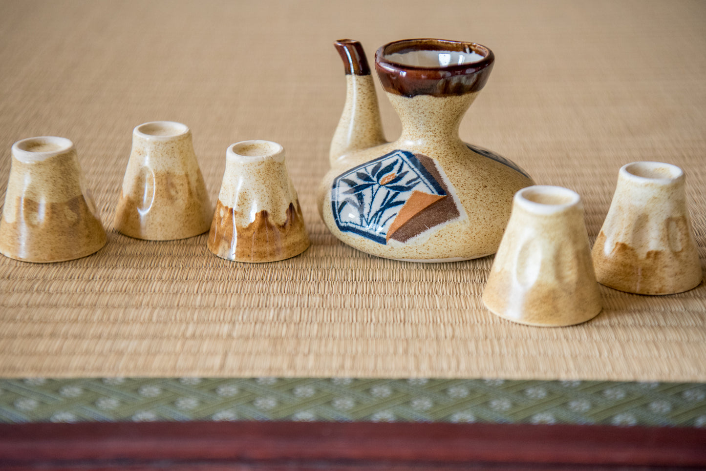 Vintage 17-piece Ceramic Tea & Sake Set
