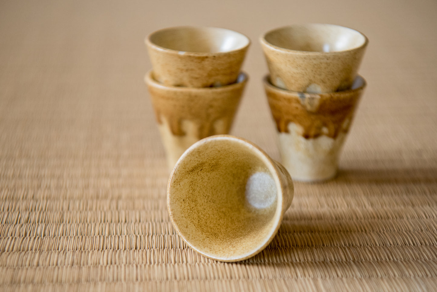 Vintage 17-piece Ceramic Tea & Sake Set
